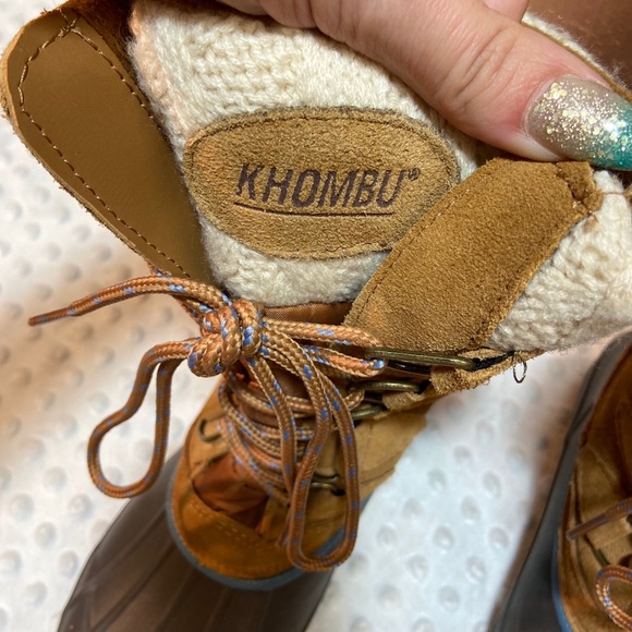 Khombu Cozy boots size 6 - Picture 5 of 8